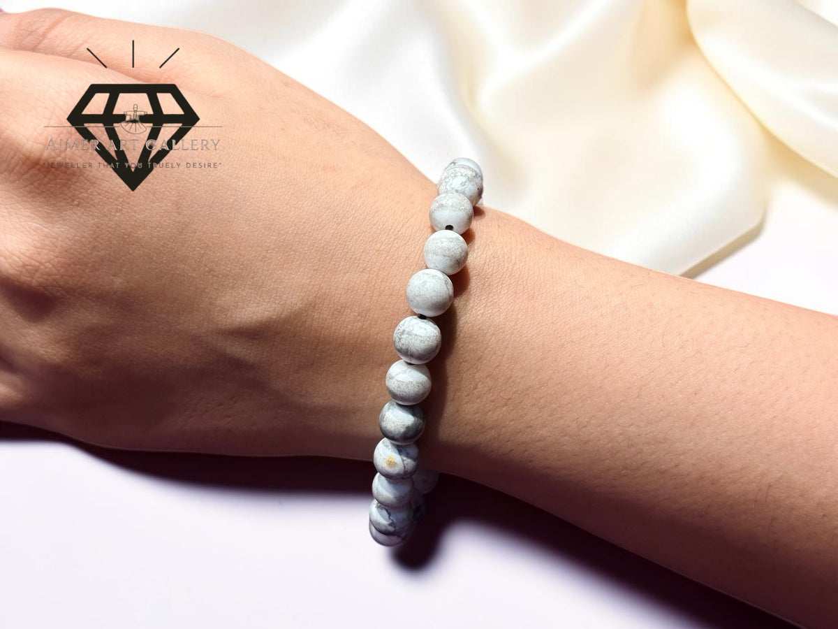 Howlite Gemstone Bracelet