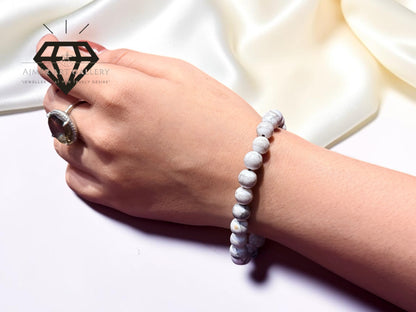 Howlite Gemstone Bracelet