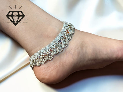 Premium Silver Payal