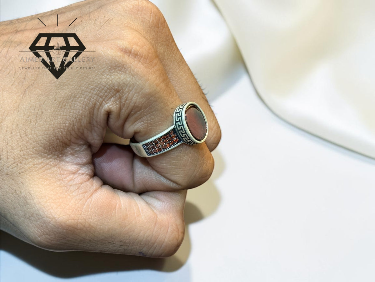 Red Diamond Ring
