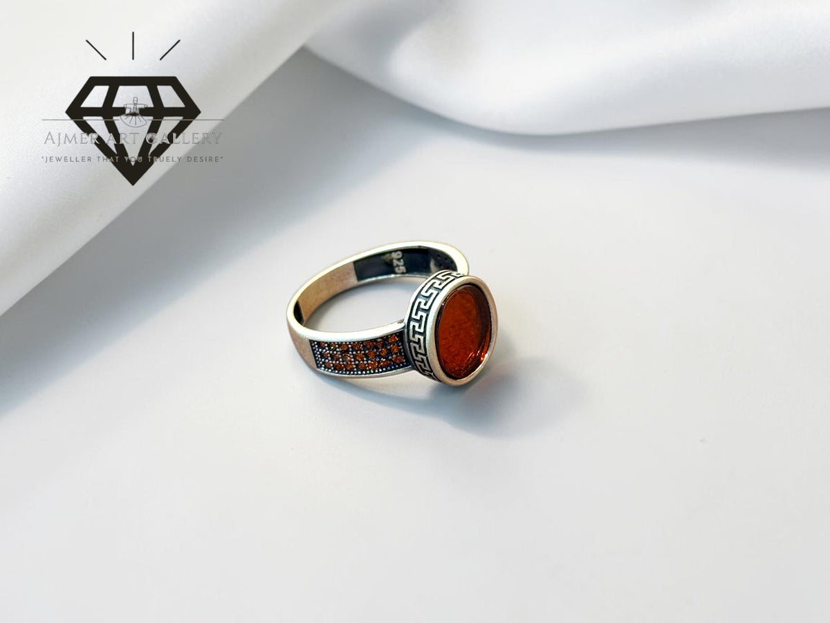 Red Diamond Ring