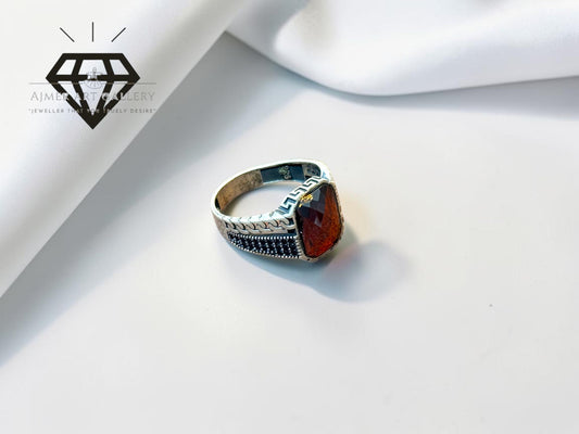 Red Diamond Ring