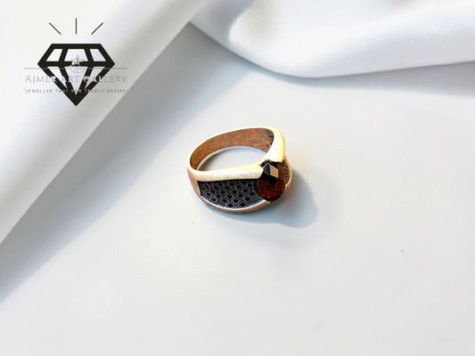 Red Diamond Ring