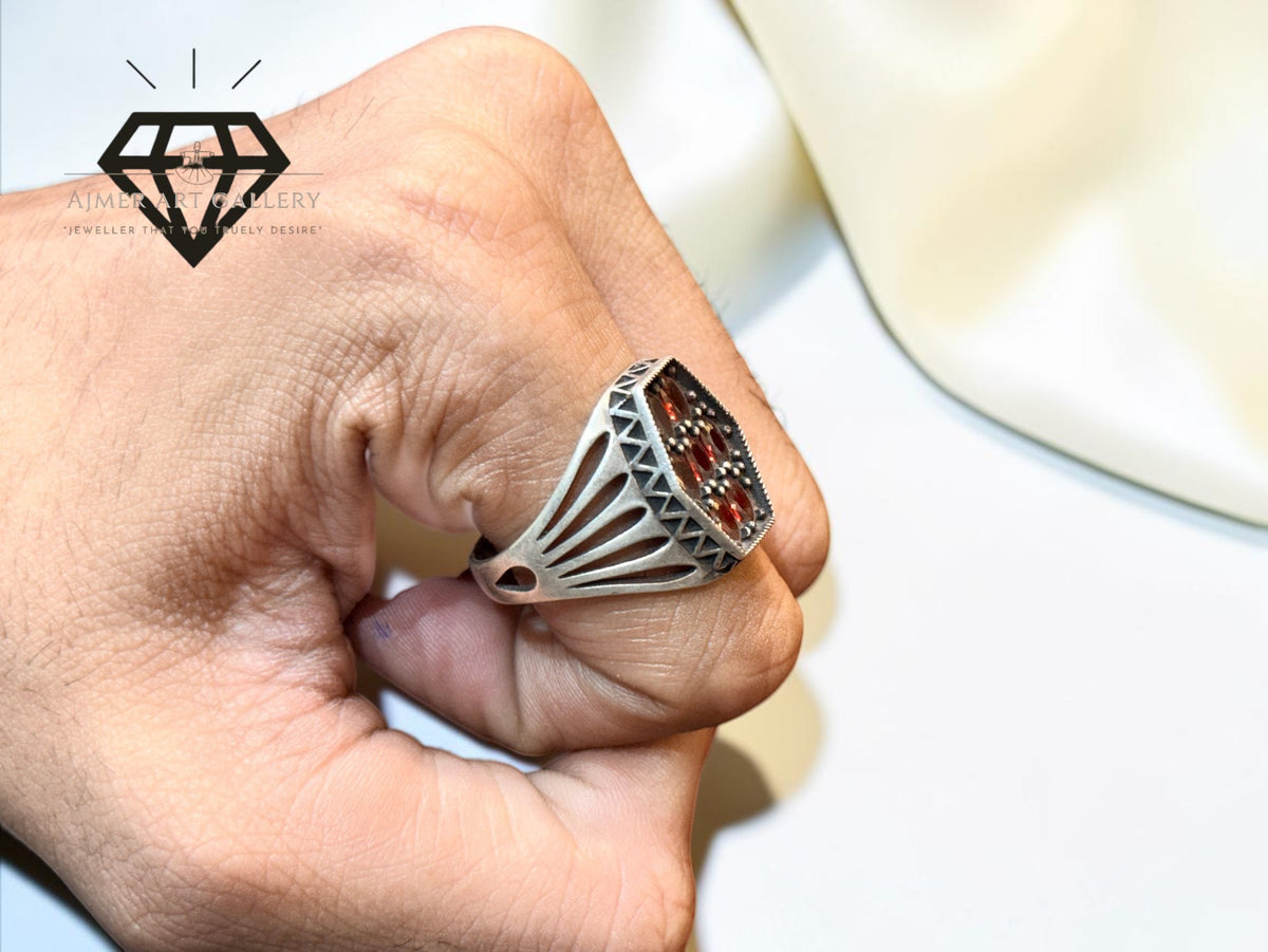 Red Diamond Ring