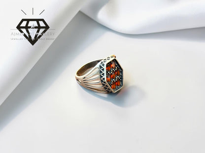Red Diamond Ring