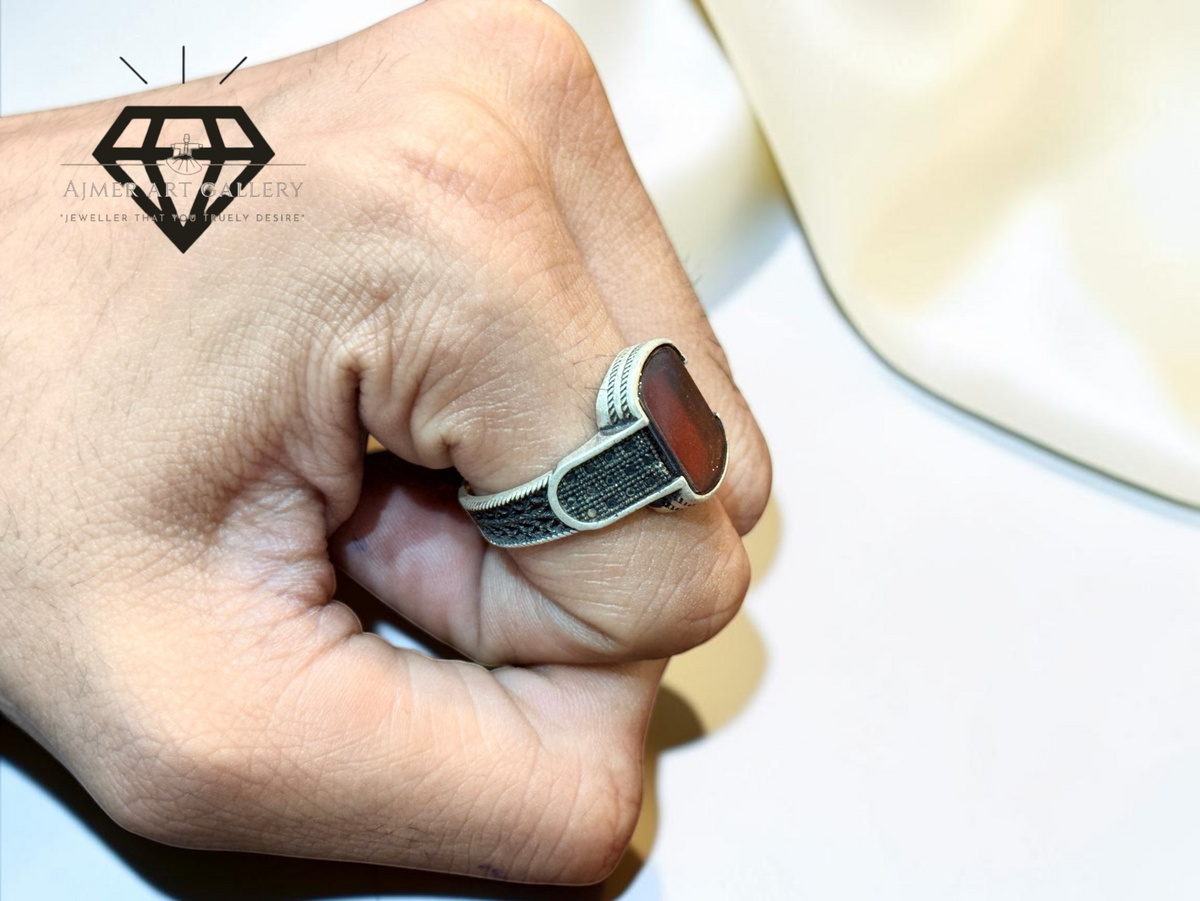Red Diamond Ring