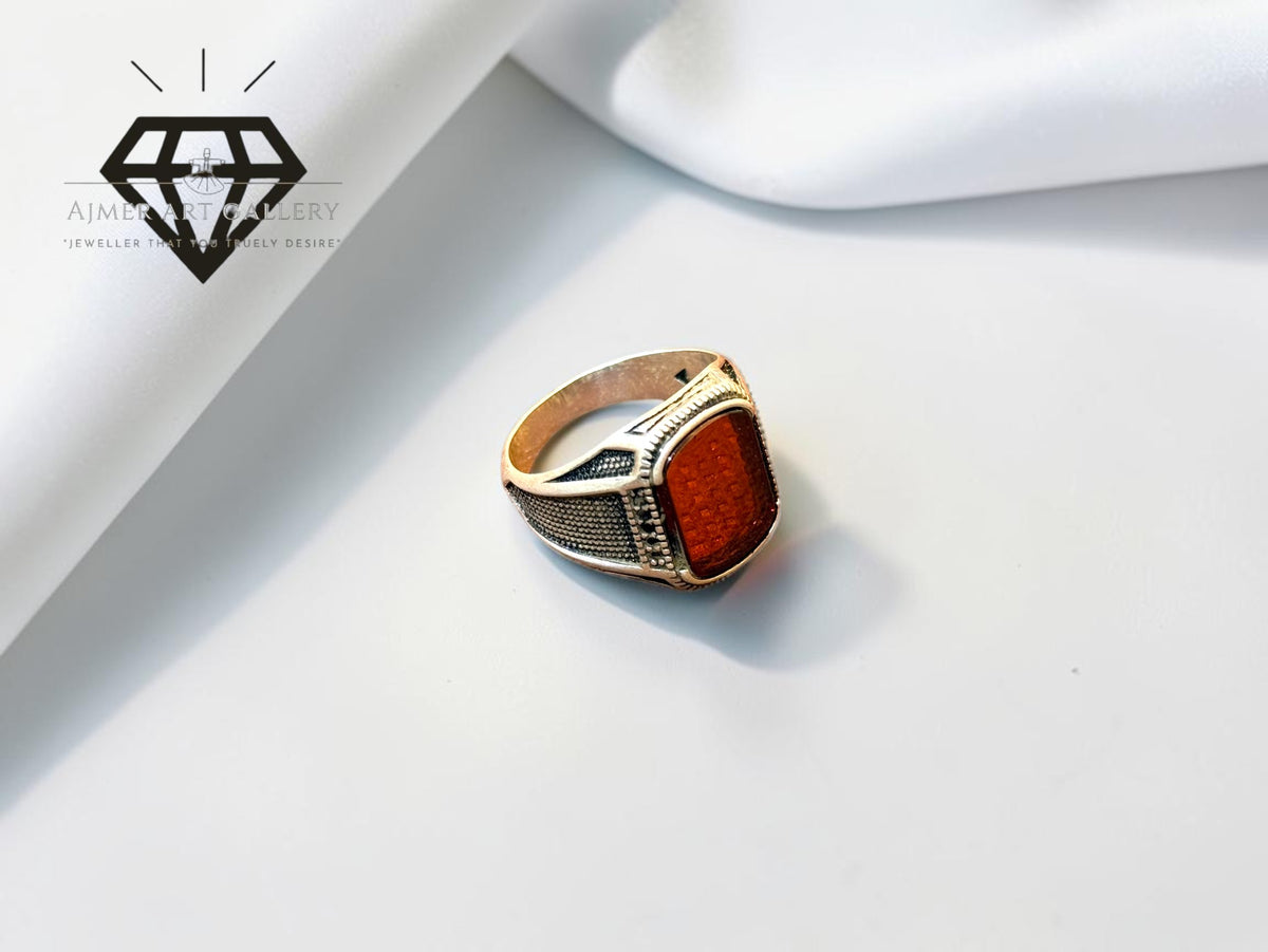 Red Diamond Ring