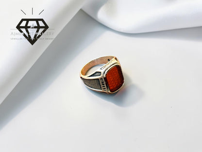 Red Diamond Ring