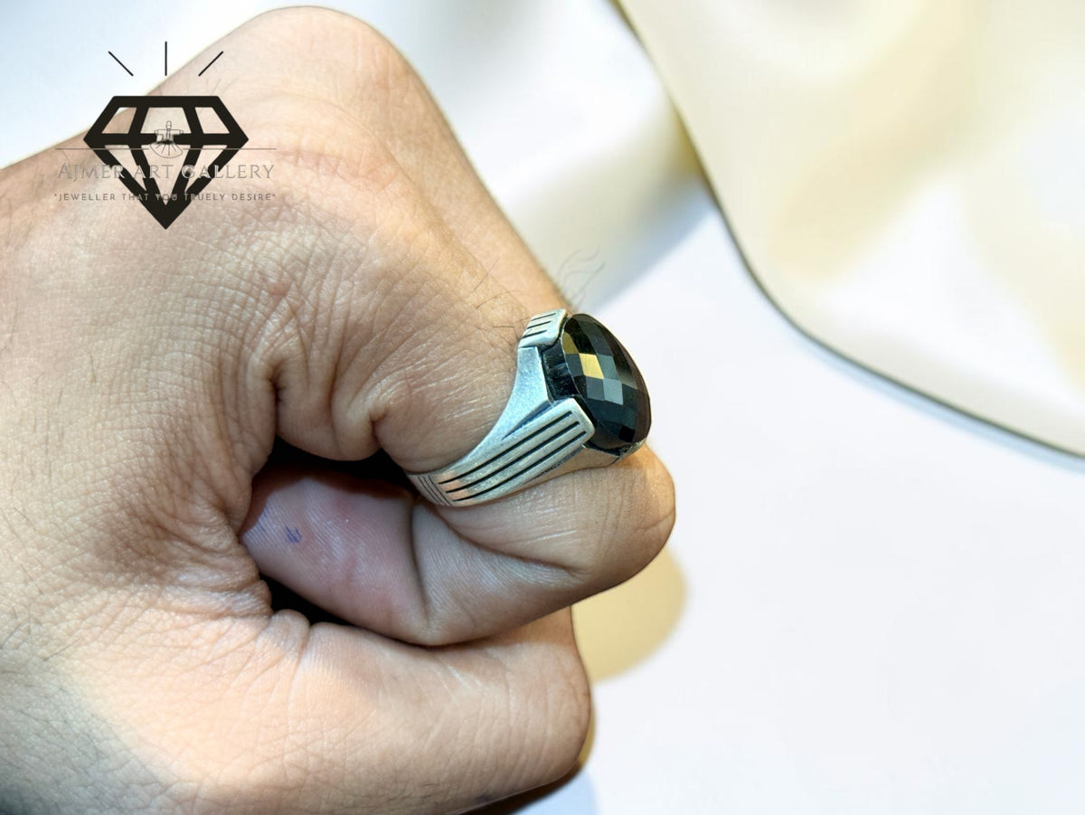Black Diamond Ring