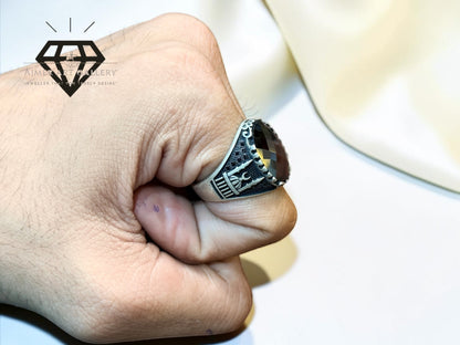 Red Diamond Ring