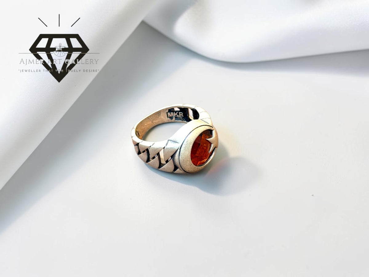 Red Diamond Ring