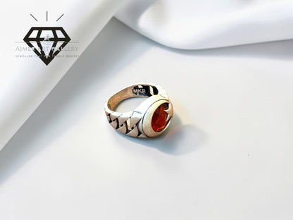 Red Diamond Ring
