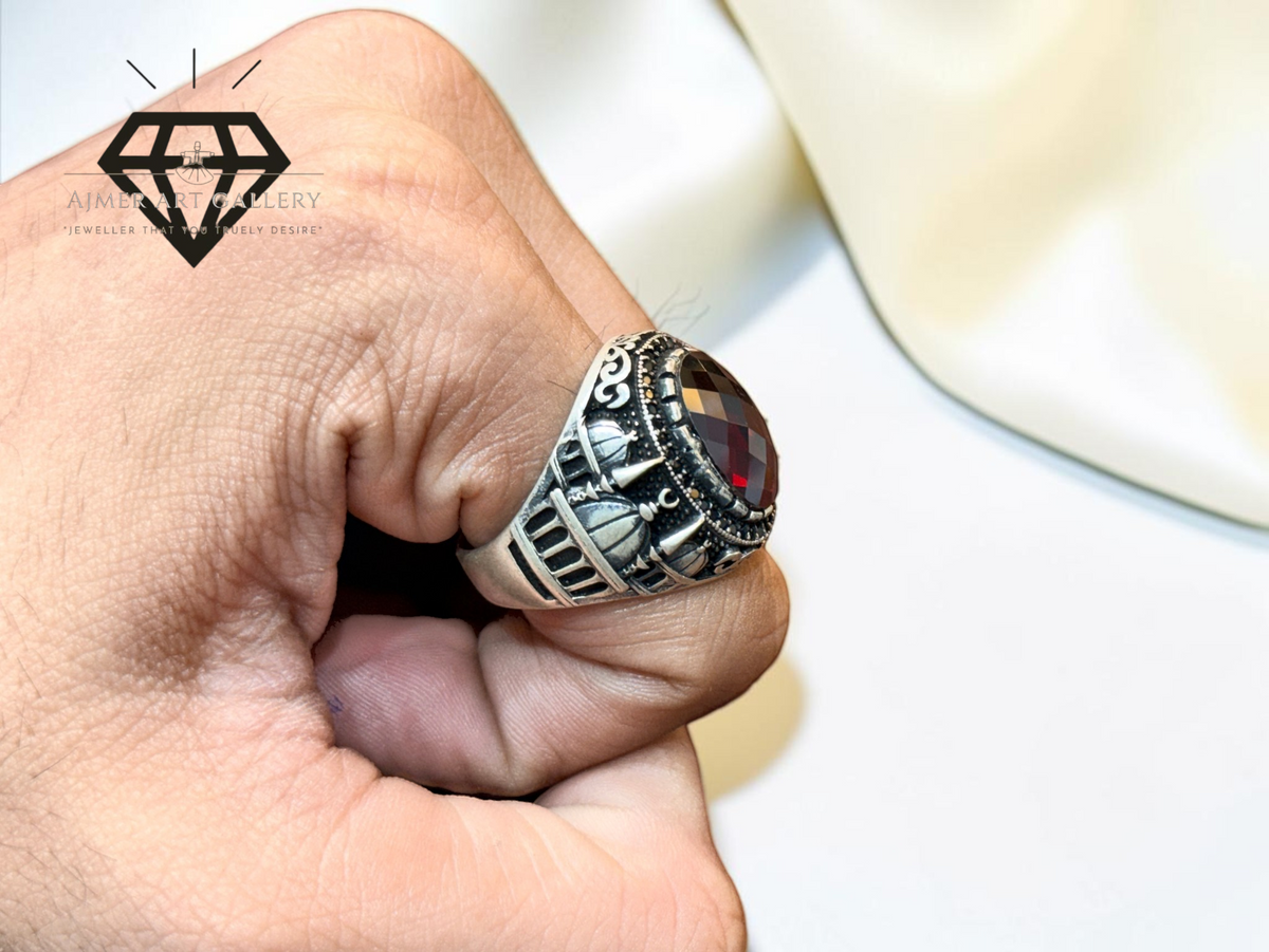 Red Diamond Ring