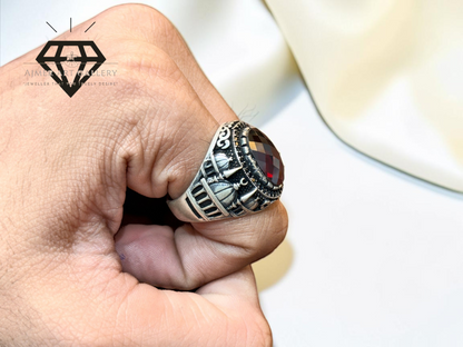 Red Diamond Ring