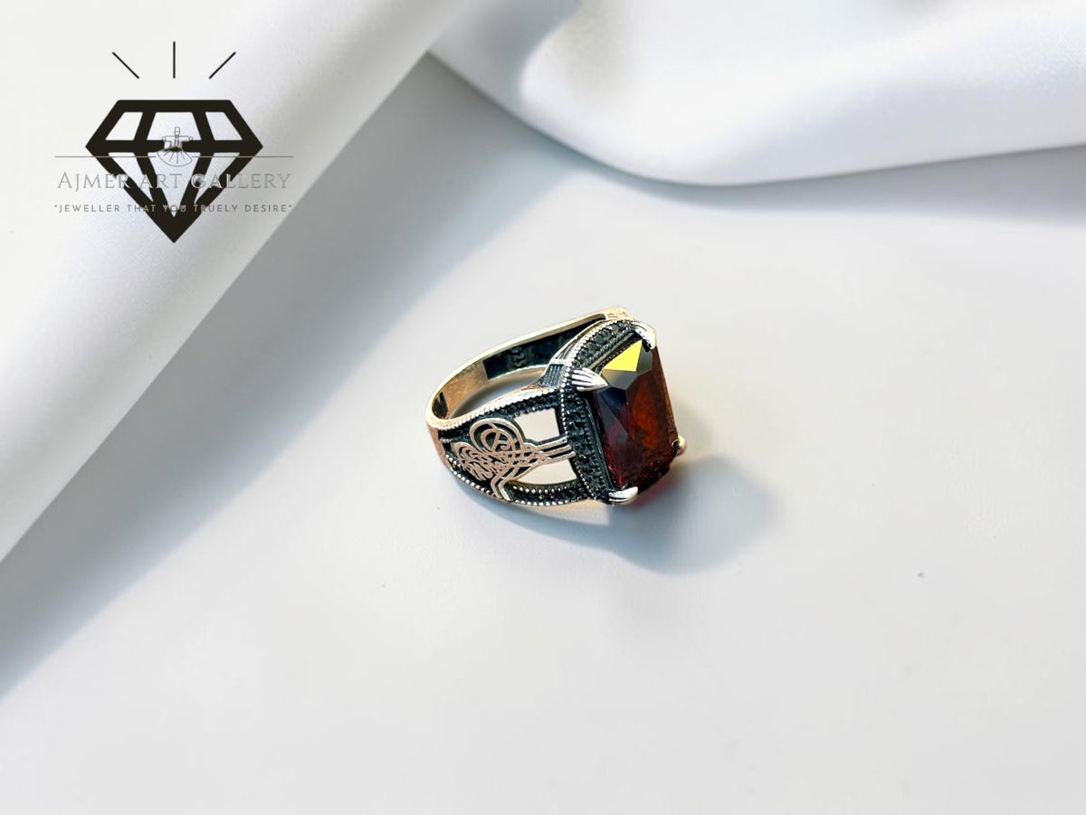 Red Diamond Ring