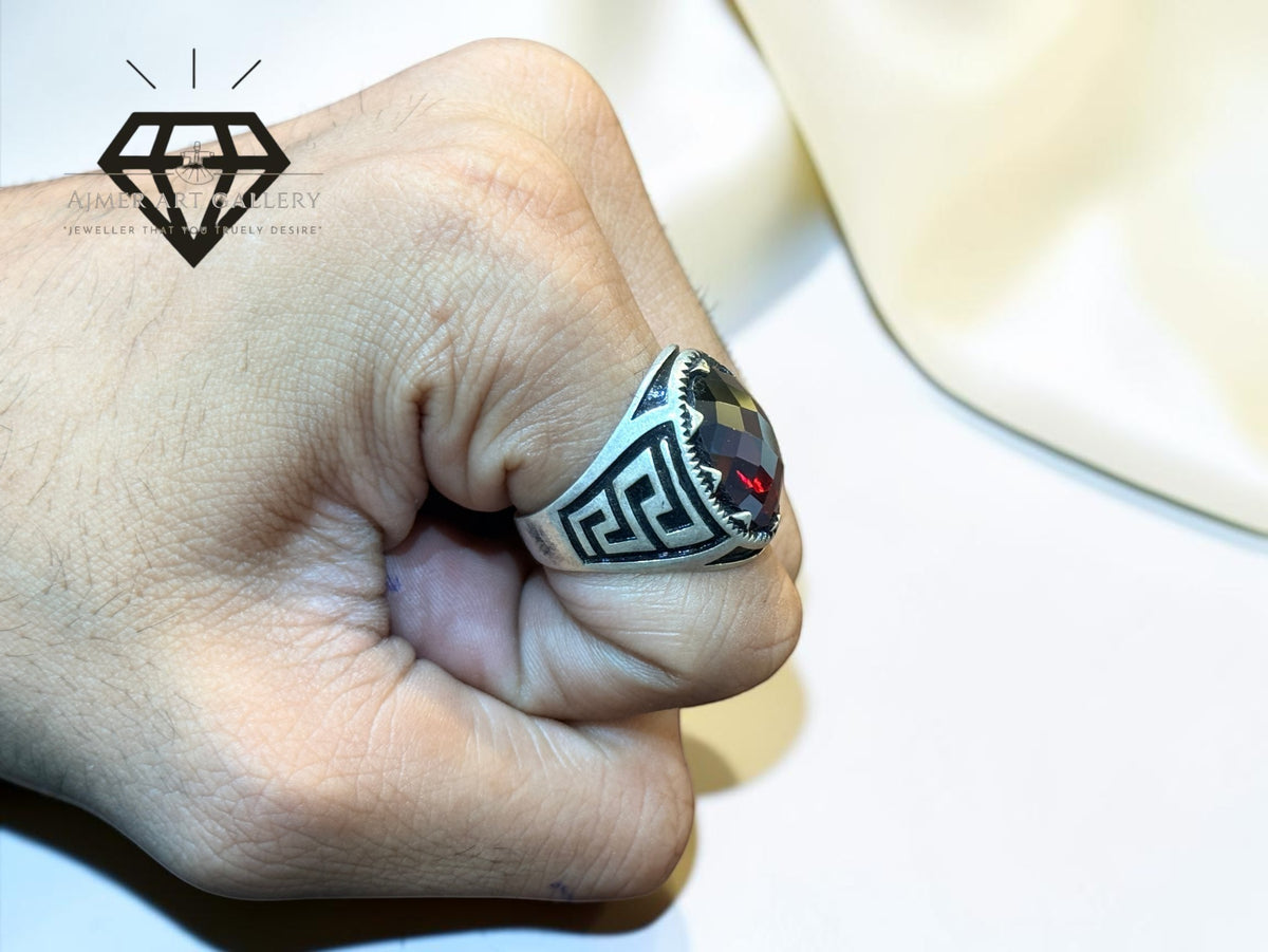 Red Diamond Ring
