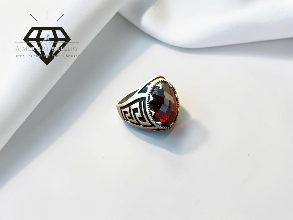 Red Diamond Ring