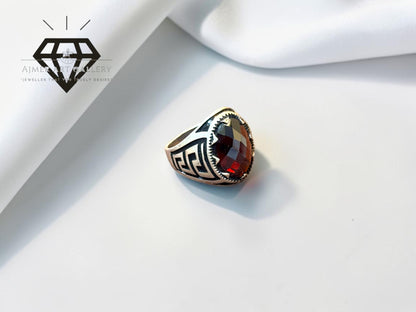 Red Diamond Ring