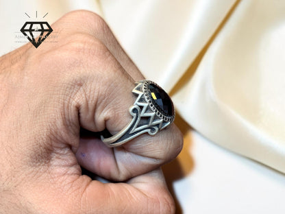 Red Diamond Ring