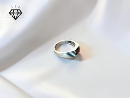 Red Diamond Ring