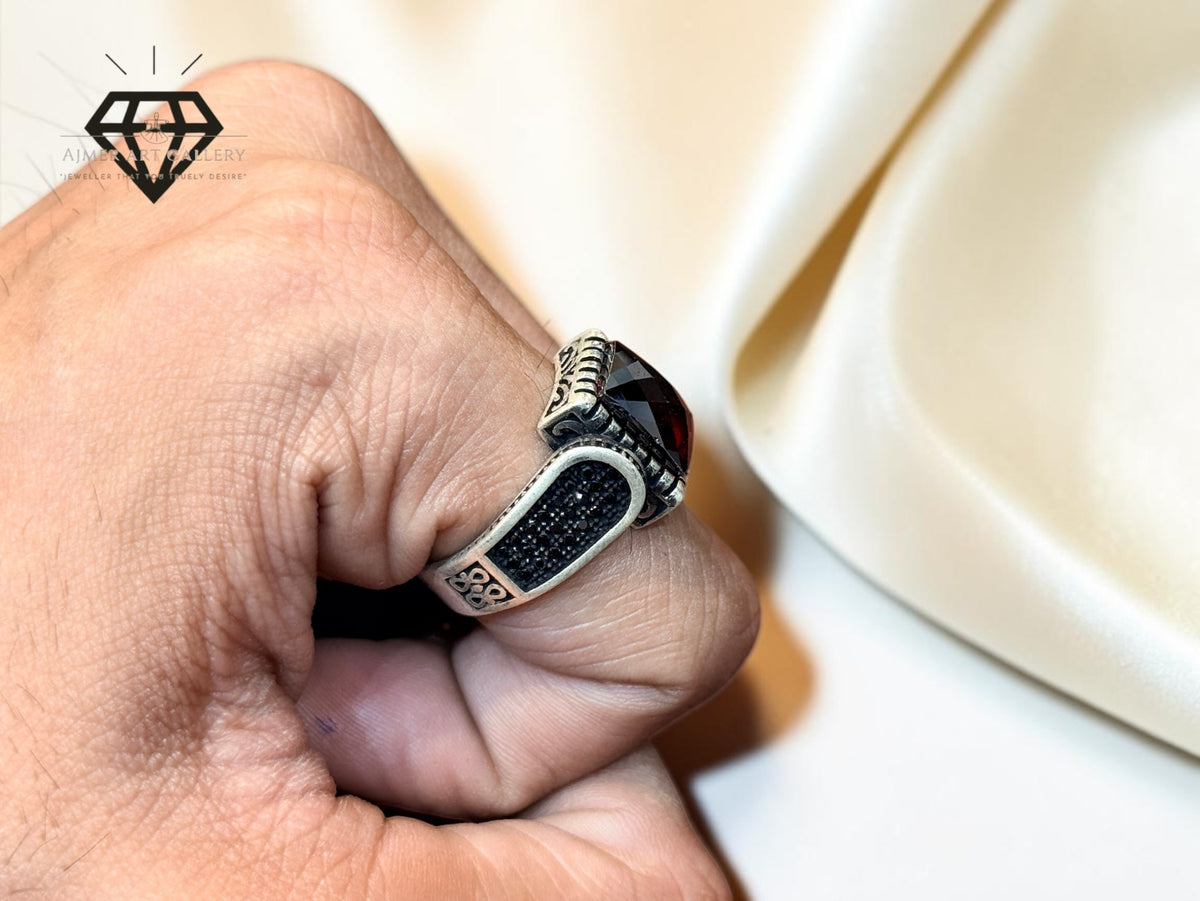 Red Diamond Ring