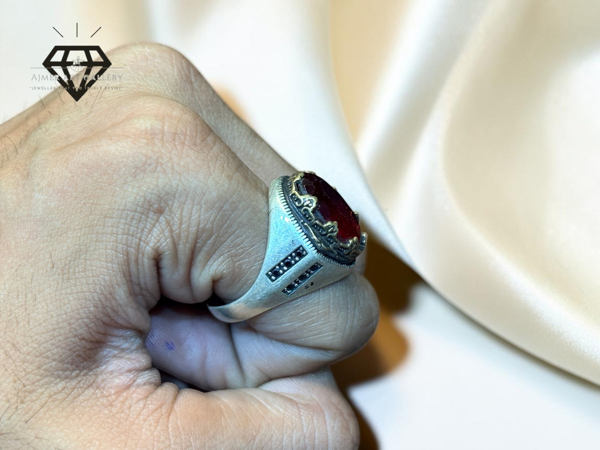Red Diamond Ring