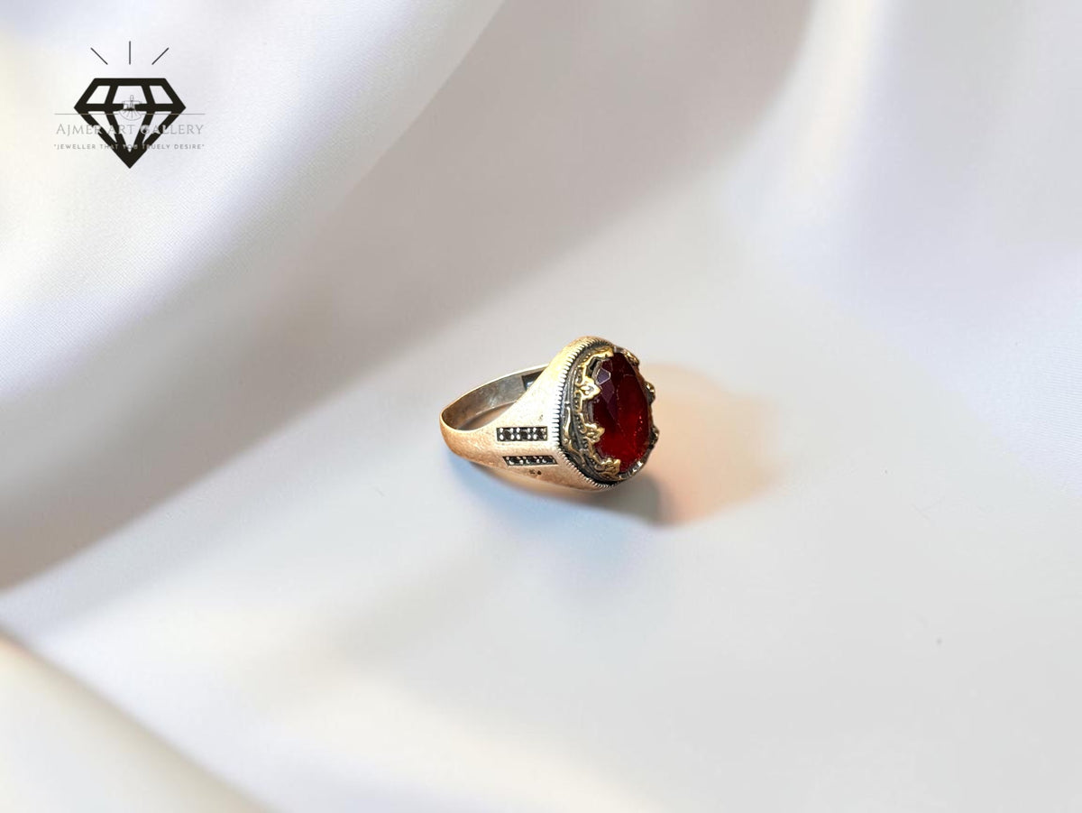Red Diamond Ring