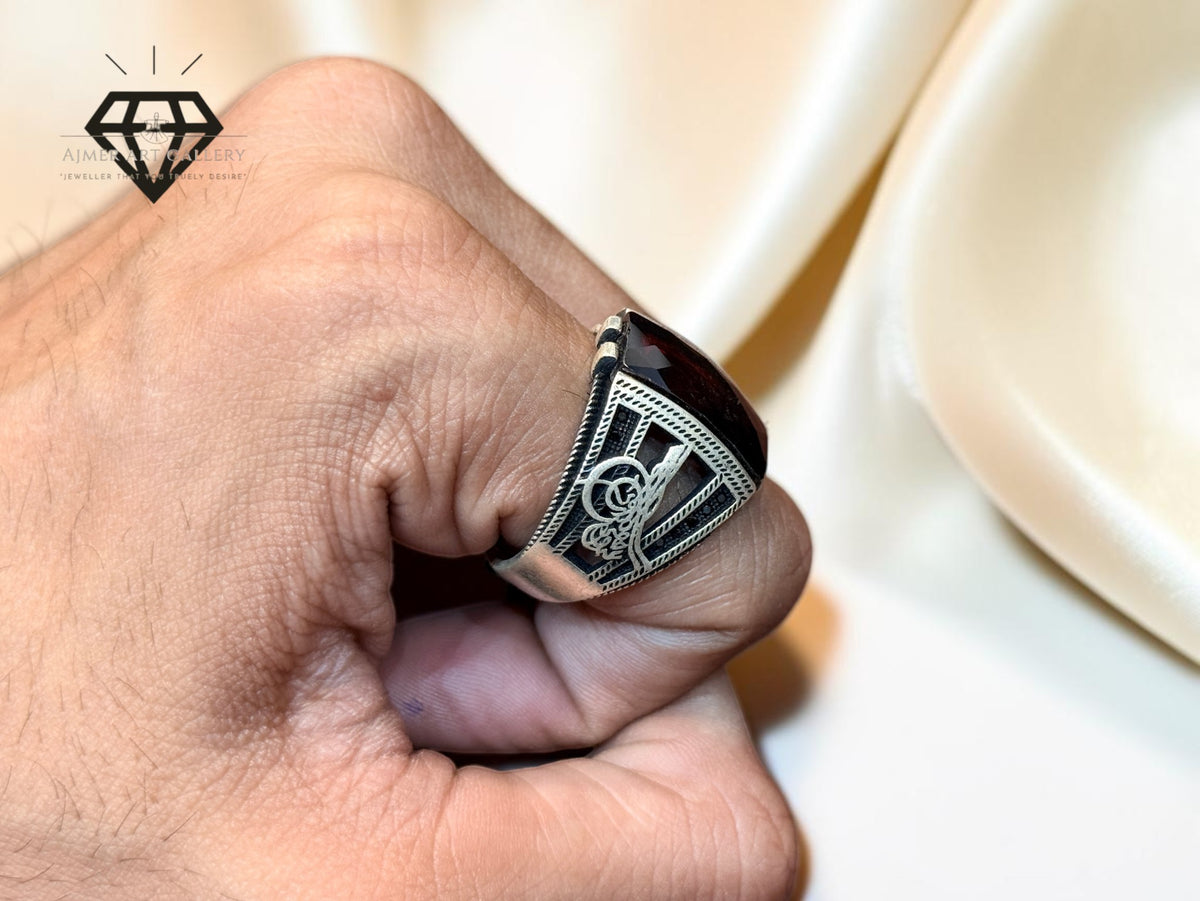 Red Diamond Ring
