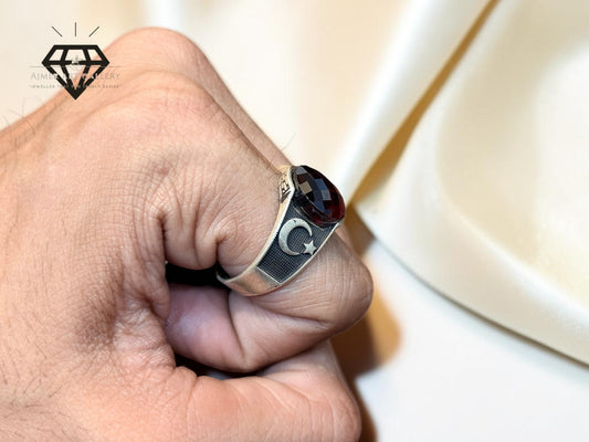 Red Diamond Ring
