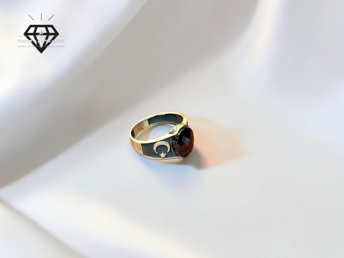 Red Diamond Ring