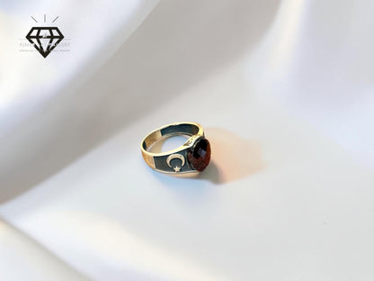 Red Diamond Ring