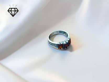 Red Diamond Ring