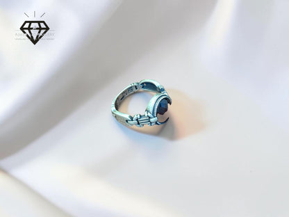 Red Diamond Ring