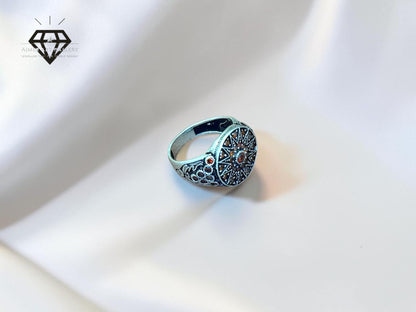 Red Diamond Ring