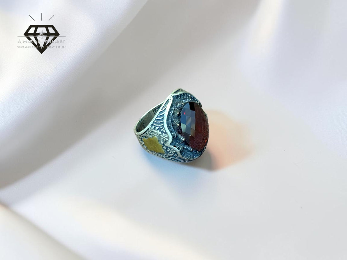 Red Diamond Ring