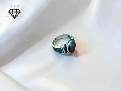 Red Diamond Ring