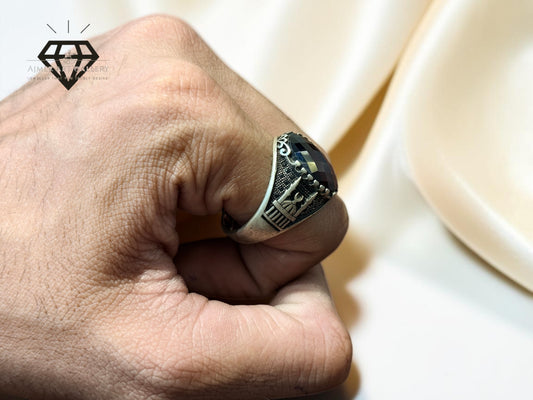 Red Diamond Ring