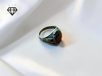 Red Diamond Ring