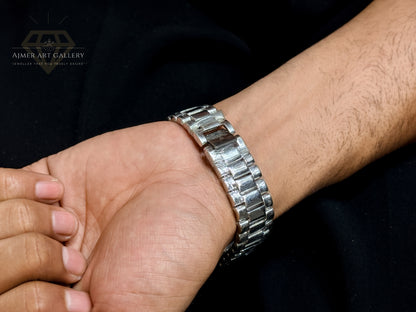 PURE SILVER WATCH FOR MEN'S