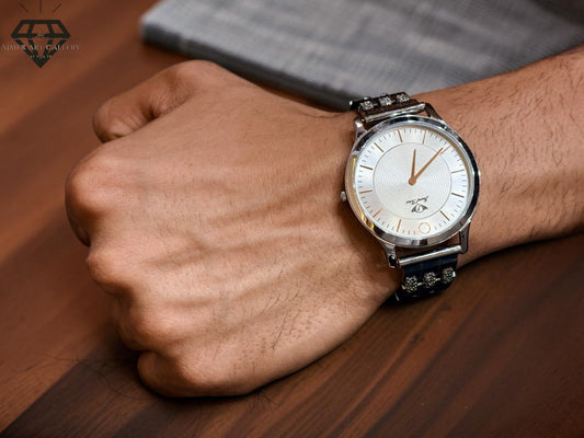 PURE SILVER WATCH FOR MEN'S
