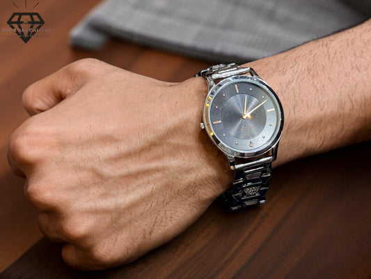 PURE SILVER WATCH FOR MEN'S