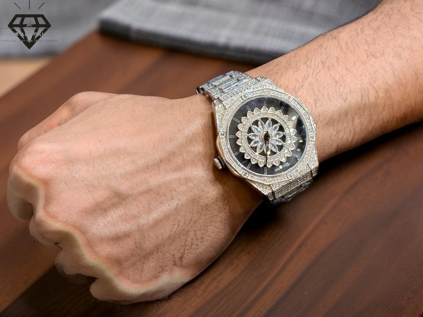 PURE SILVER WATCH FOR MEN'S