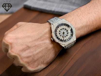 PURE SILVER WATCH FOR MEN'S