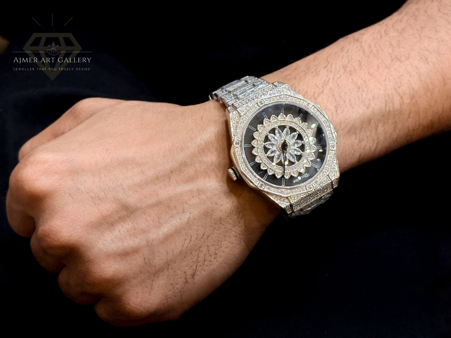 PURE SILVER WATCH FOR MEN'S