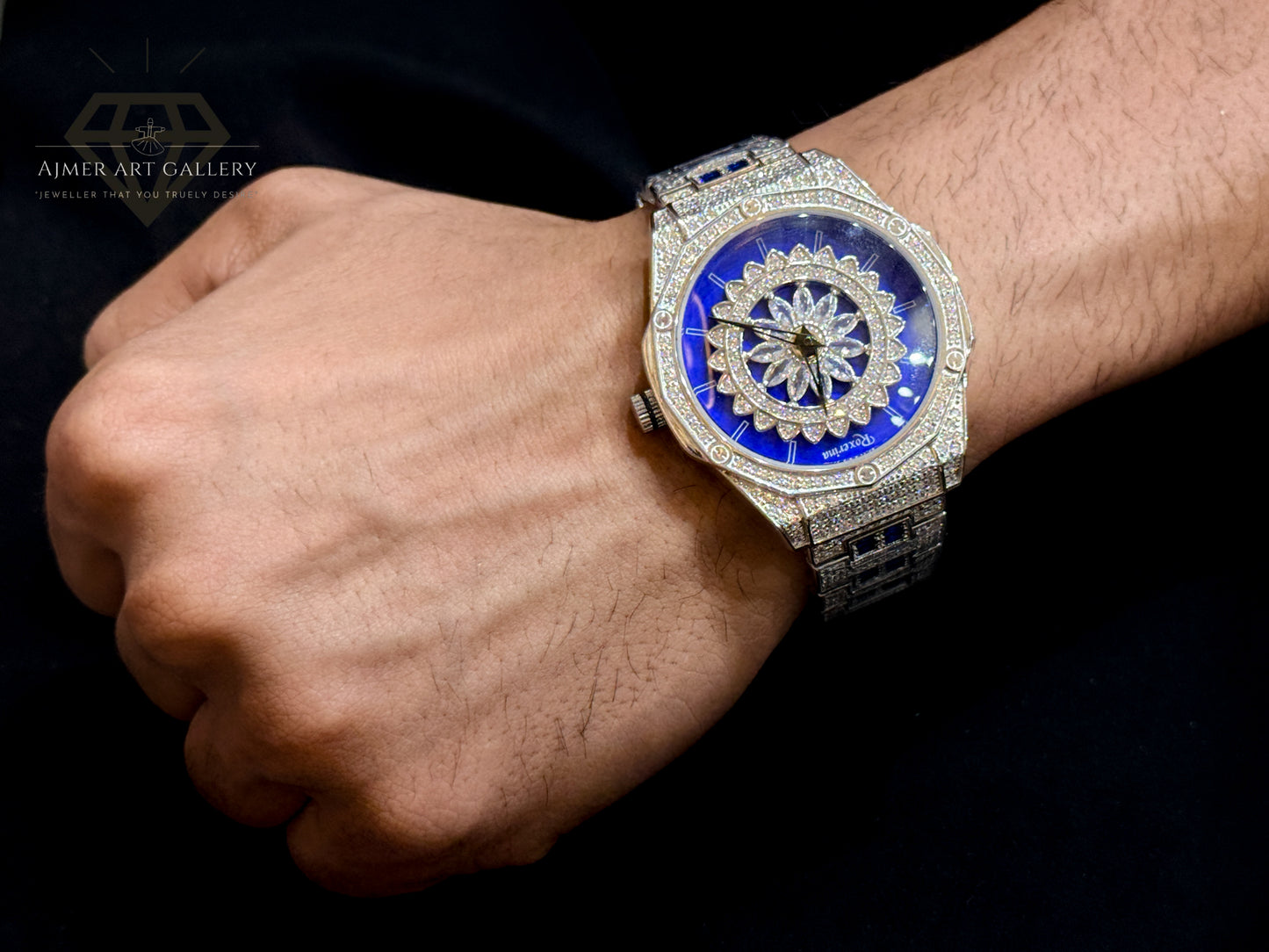 PURE SILVER WATCH FOR MEN'S