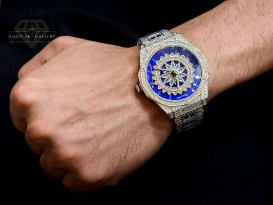 PURE SILVER WATCH FOR MEN'S