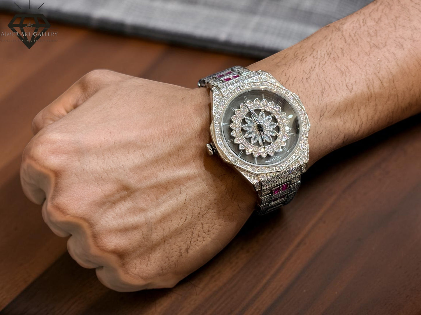 PURE SILVER WATCH FOR MEN'S