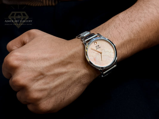 PURE SILVER WATCH FOR MEN'S