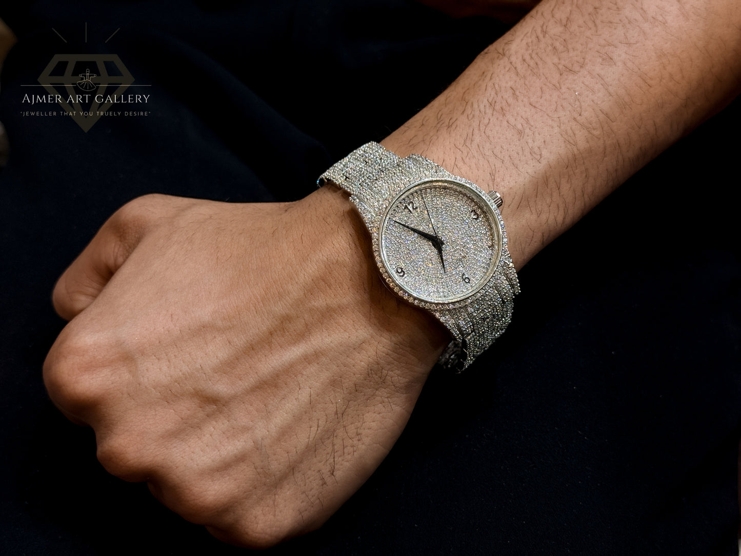 PURE SILVER WATCH FOR MEN'S