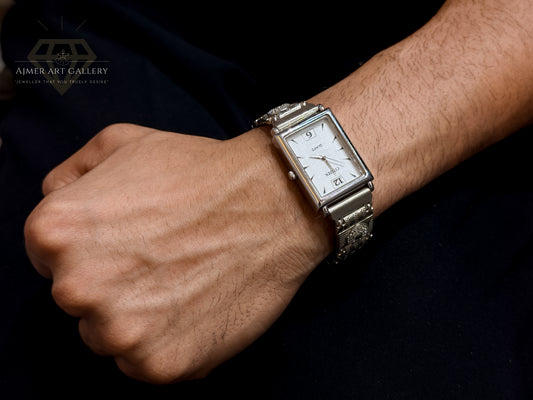 PURE SILVER WATCH FOR MEN'S